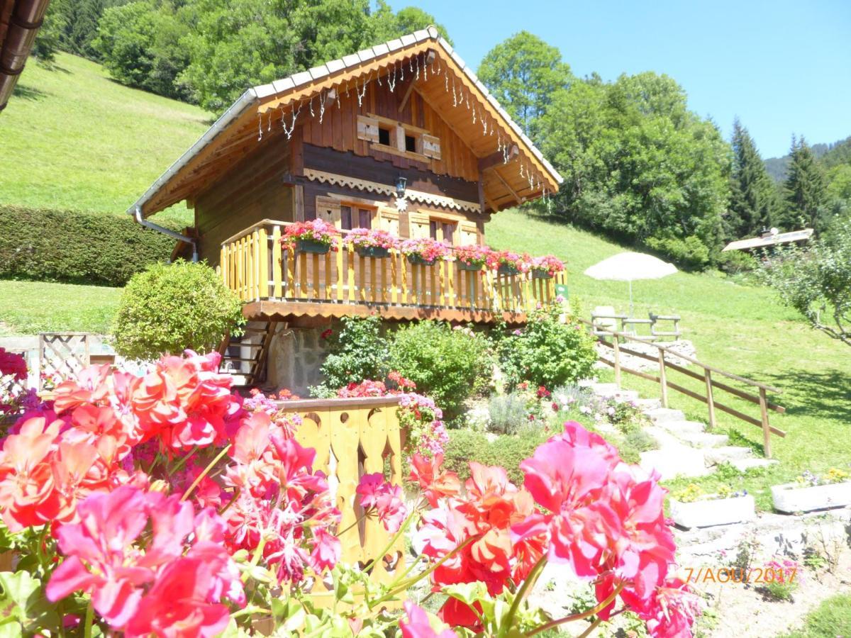 Chalet Fleur des Neiges Saint-Jean-dʼAulps Extérieur photo